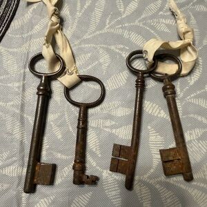 Vintage Iron Skeleton Keys